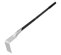 Ensemble d'outils pour cendres de barbecue à charbon : bac à cendres en acier inoxydable, râteau de tisonnier, lève-grille, brosse à grattoir | Kit de nettoyage pour poêle