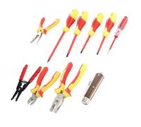 Ensemble d'outils pour électricien - SHIPENOPHY - 9923 6150 - 4 tournevis isolés - VDE/EN60900 - Sac et pinces