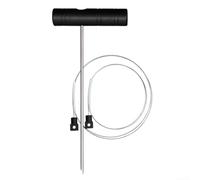 Ensemble d'outils professionnels Ikejime avec longs fils en acier inoxydable et pic cerveau pour préserver la fraîcheur du thon, du bar blanc et du trevally (noir)