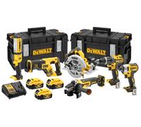 DeWalt Ensemble d'outils sans fil DCK623P3 – 6 outils 18V XR Li‑Ion 3x5Ah