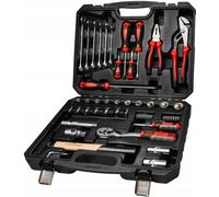 Ensemble d'outils Schmith : jeu de clés à douille, coffret à cliquet, coffret à clés, 1/2 pouce, 56 pièces. Outil professionnel pour l'atelier, idéal pour les bricoleurs et les mécaniciens