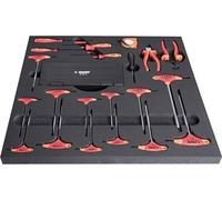 Ensemble d'outils SOS rouge 23 pièces - SET1-2600AC-US