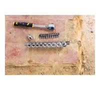 Ensemble d'outils Stanley FMMT82679-0; 1/4''; 22 unités