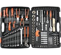 Ensemble d'outils Sthor 58690; 1/2''; 1/4''; 122 unités