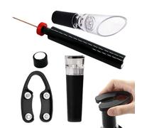 Ensemble d'ouvre-vin - Manuel d'ouvre-vin | 4 pièces Outil d'ouverture de à air extracteur de couvercle | Ouvre-vin de cuisine, pour Halloween Cuisine Maison Barman Adultes Bière Fête de