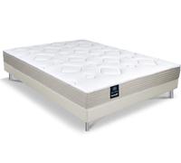 Ensemble dunlopillo général couchage latex 160x200 Blanc