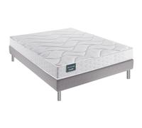 Ensemble dunlopillo genêt mousse aérial 140x200 Blanc