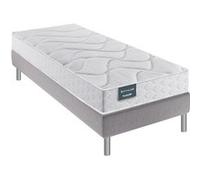 Ensemble dunlopillo genêt mousse aérial 90x190 Blanc