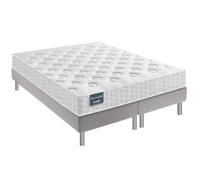 Ensemble dunlopillo génial mousse mémoire de forme 160/2x80x200 Blanc