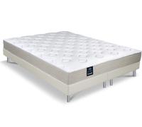 Ensemble dunlopillo génial mousse mémoire de forme 180/2x90x200 Blanc
