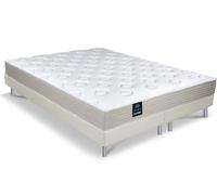Ensemble dunlopillo génial mousse mémoire de forme 180/2x90x200 Blanc