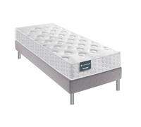 Ensemble dunlopillo génial mousse mémoire de forme 90x200 Blanc