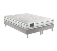 Ensemble dunlopillo genius latex naturel 160/2x80x200 G