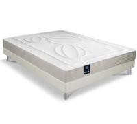 Ensemble dunlopillo genius latex naturel 160x200 Blanc