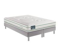 Ensemble dunlopillo genius latex naturel 180/2x90x200 Blanc