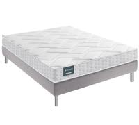 Ensemble dunlopillo gentiane mousse aérial 120x190 Blanc