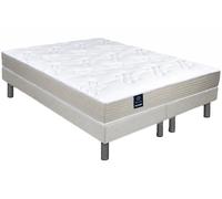 Ensemble dunlopillo gentleman latex 180/2x90x200 Blanc