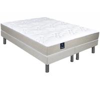Ensemble dunlopillo gentleman latex 180/2x90x200 Blanc