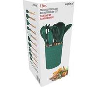 Ensemble d'ustensiles de cuisine Vert Plastique H17.8xl12.3xL1.2cm