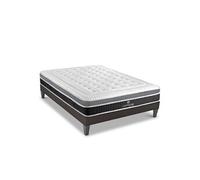 - Ensemble ELEGANCE 90x200 cm - Matelas Mémoire de forme + Sommier Bois