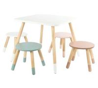 Ensemble enfant table avec quatre chaises Sonne - Petit Nest