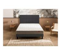Ensemble Epeda Dépaysant + Sommier Confort Ferme 160x200 - Double Sommier G