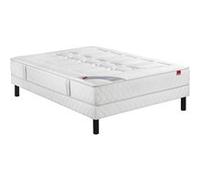 Ensemble Epeda Ressorts Multi Air Poudré + Sommier + Pieds 200x200 G