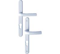 Ensemble étroit TOKYO entraxe 70 mm type CLE I finition argent HOPPE 2911465