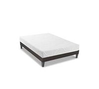 - Ensemble EUPRAXIE 180x200 cm - Matelas Mémoire de forme + Sommier Bois