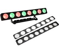 Ensemble EUROLITE LED PMB-8 COB QCL 30 W avec barres et caches diffuseurs - Barres LED