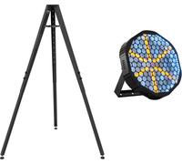 Ensemble EUROLITE LED RETRO 6 Spot ABL + pied Retro RS-1 - Blinders LED