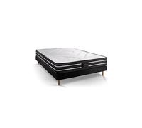 Ensemble Exclusive 140 x 200 cm sommier noir