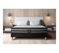 Ensemble Exclusive 160 x 200 cm sommier noir