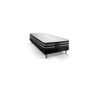 Ensemble Exclusive 90 x 190 cm sommier noir