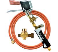 Ensemble Fer à souder S100 Pro 86 avec panne cuivre 300 gr + 4 m de tuyau et détendeur 2 bar - VIRAX - SI219745