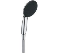 Ensemble flexible et pommeau de douche 1 jet (Pluie) - GROHE Vitalio Start 110 26720001 - Sélection facile - Economie d'eau