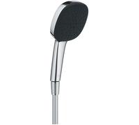 GROHE Ensemble douchette Vitalio Comfort 110 – 2 jets (Pluie, Jet) + flexible chromé G26973001