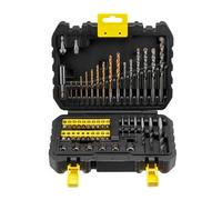 Stanley Coffret de 50 pièces STA88546-XJ – forets, embouts de tournevis et douilles
