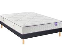 Ensemble Full Bed-2 x 80 x 200 cm-Anthracite