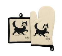 Ensemble gant et manique - Chat Balade Winkler Dubout Beige TU