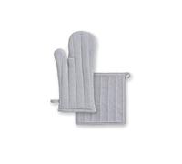 Ensemble gant et manique Unis - Zinc Gris G