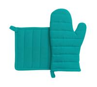 Ensemble gant/manique recyclé Winkler Jona Bleu TU