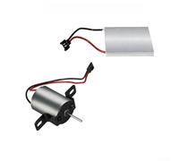 Ensemble générateur de ventilateur de poêle - Résistant à la chaleur - 200 °C - Moteur CC 3-5 V - Pièce de rechange pour réparation de ventilateur de poêle avec 4 pales (370 films électriques)