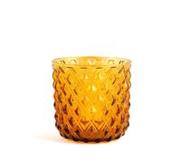 Ensemble H&H Nouveau Murano 6 Verres, Verre, Ambre, Cl30