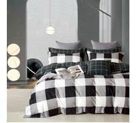 Ensemble housse de couette 3 pièces - FANNY & CÉLINE - FC-066 - Percale coton 85 fils - 240x220 cm - Double face imprimée