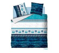 Ensemble housse de couette 6 pcs - UMBERTO RAVELLI - Microfibre Nano Douce Nuit Rêve Marin - 220x240 - Drap 140x190 - Taies