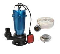 Ensemble IBO Magnum 4500 avec flotteur + Tuyau 20 m + Raccord 2""