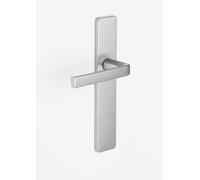 Ensemble KAZA - Plaque 190 x 42 mm - Entraxe de fixation 165 mm - Argent - 1364/6329 BDC