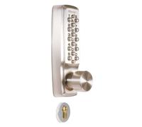Ensemble Keylex 2000 axe à 60 mm nickel satiné LOKOD 22103