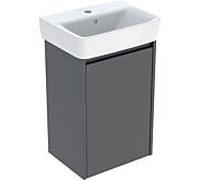 Geberit Ensemble lave-mains Renova Plan 504.034.JK.1 1 porte 45x69,7x34 cm lave / laqué satiné